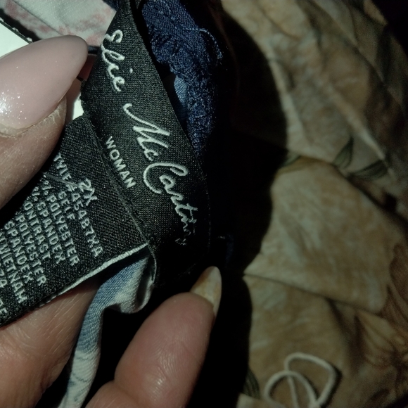 Elie McCarthy woman maxi dress size 2X - Picture 6 of 6